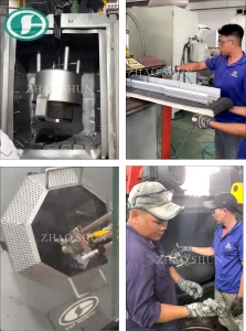 Máy phun cát tự động