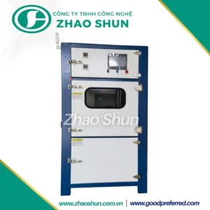 Máy phun cát thùng đảo loại bỏ gờ