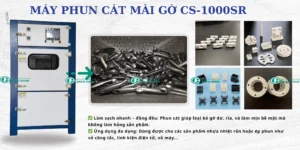 Máy mài gờ nhựa