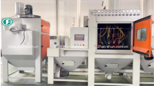 Máy phun cát tự động