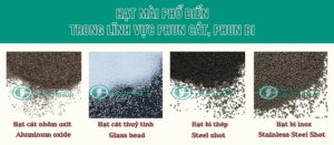 Hạt mài phun cát phổ biến