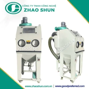 Tủ phun cát tích hợp hệ thống lọc bụi