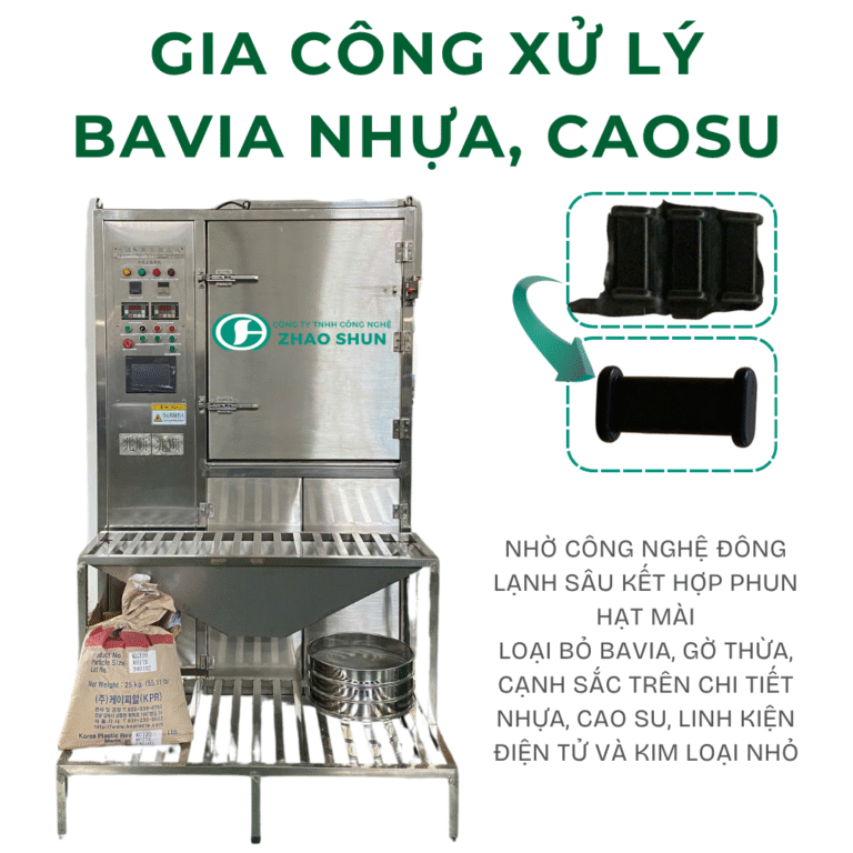 Máy phun cát loại bỏ bavia ZHAO SHUN
