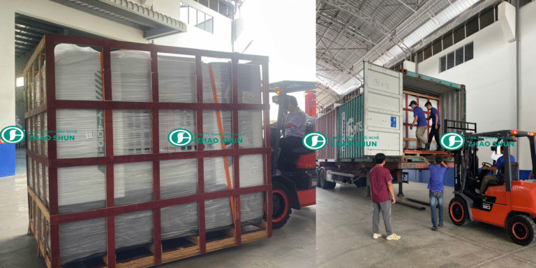 Bàn giao máy đánh bóng kim loại ly tâm