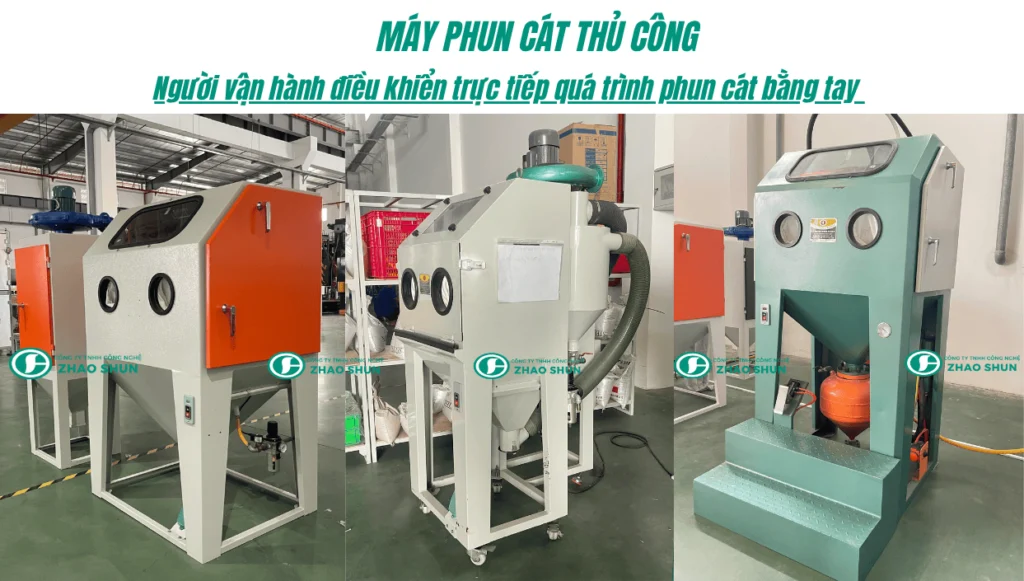 Máy phun cát cầm tay